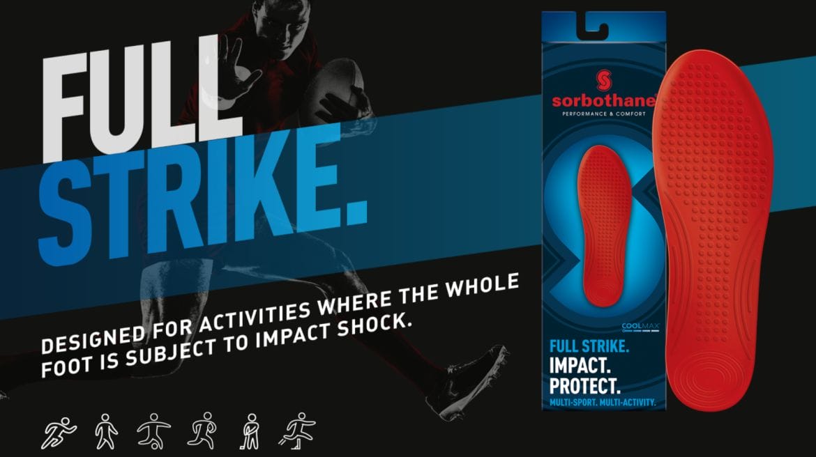 Støtabsorberende såler for hele foten | FS 6 Støtabsorberende såler for hele foten | FS 1