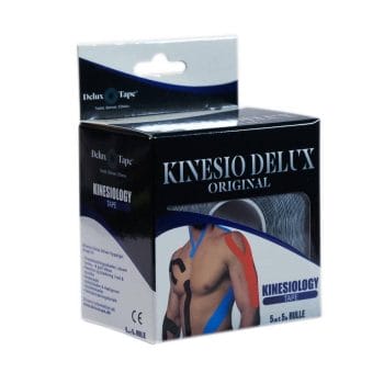 Kinesio delux original emballasje med Basis kinesiotape inkludert.