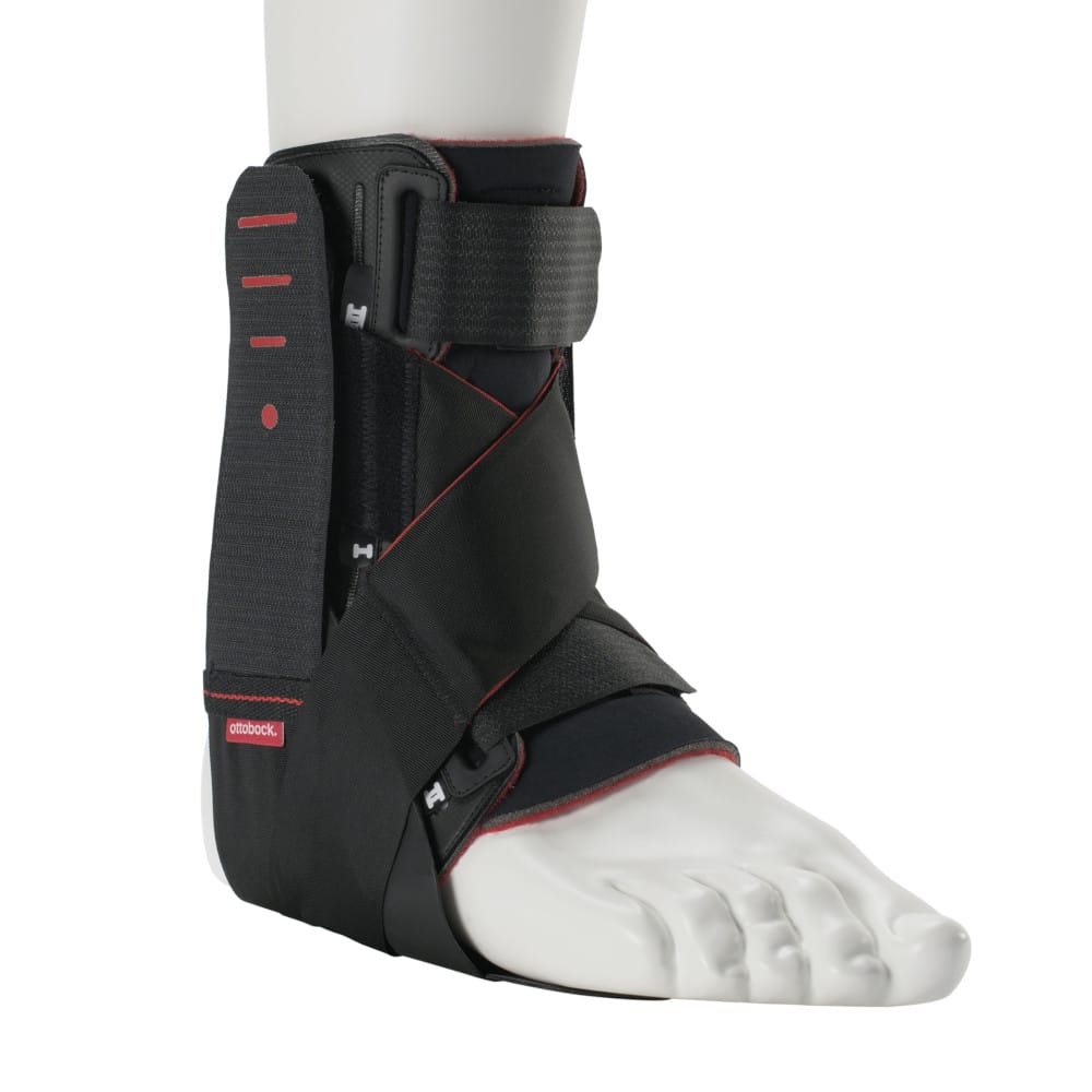 Ankelskinne | 50S8 1 Ankleskinne | 50S8 på en mannequin.