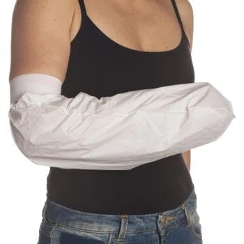 Dusjbeskyttelse med borrelåsfeste - for barn