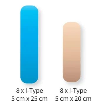 Kinesiology Tape Precut – Håndledd (8-pakning)