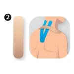 Kinesiology Tape Precut - Hals (8-pakning)