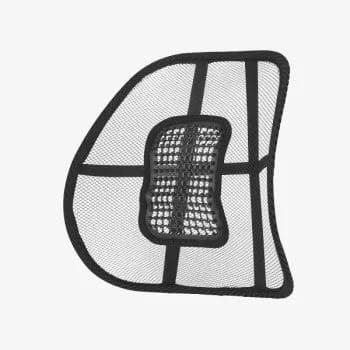 Bærbar pustende korsryggstøtte